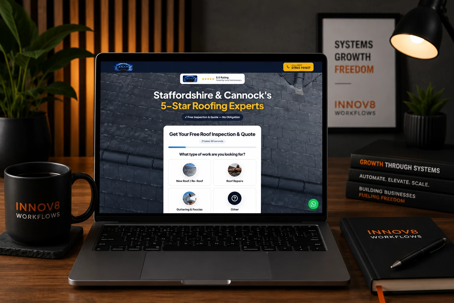 ASAP Property Maintenance — Meta ads quote landing page