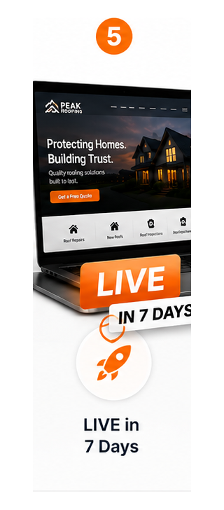 Step 5 — Live in 7 days