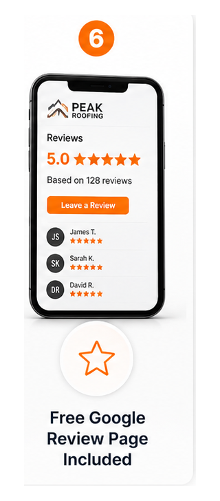 Step 6 — Free Google review page included