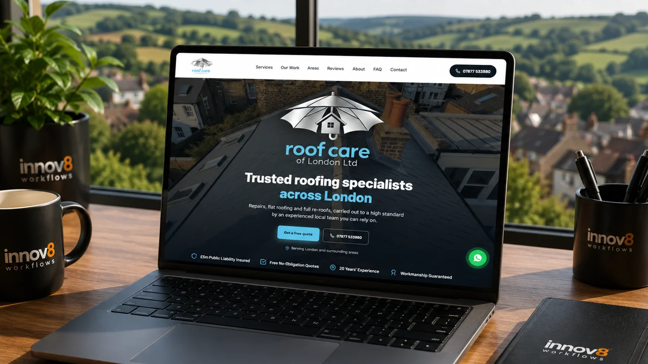 Roof Care of London — London roofing specialist website