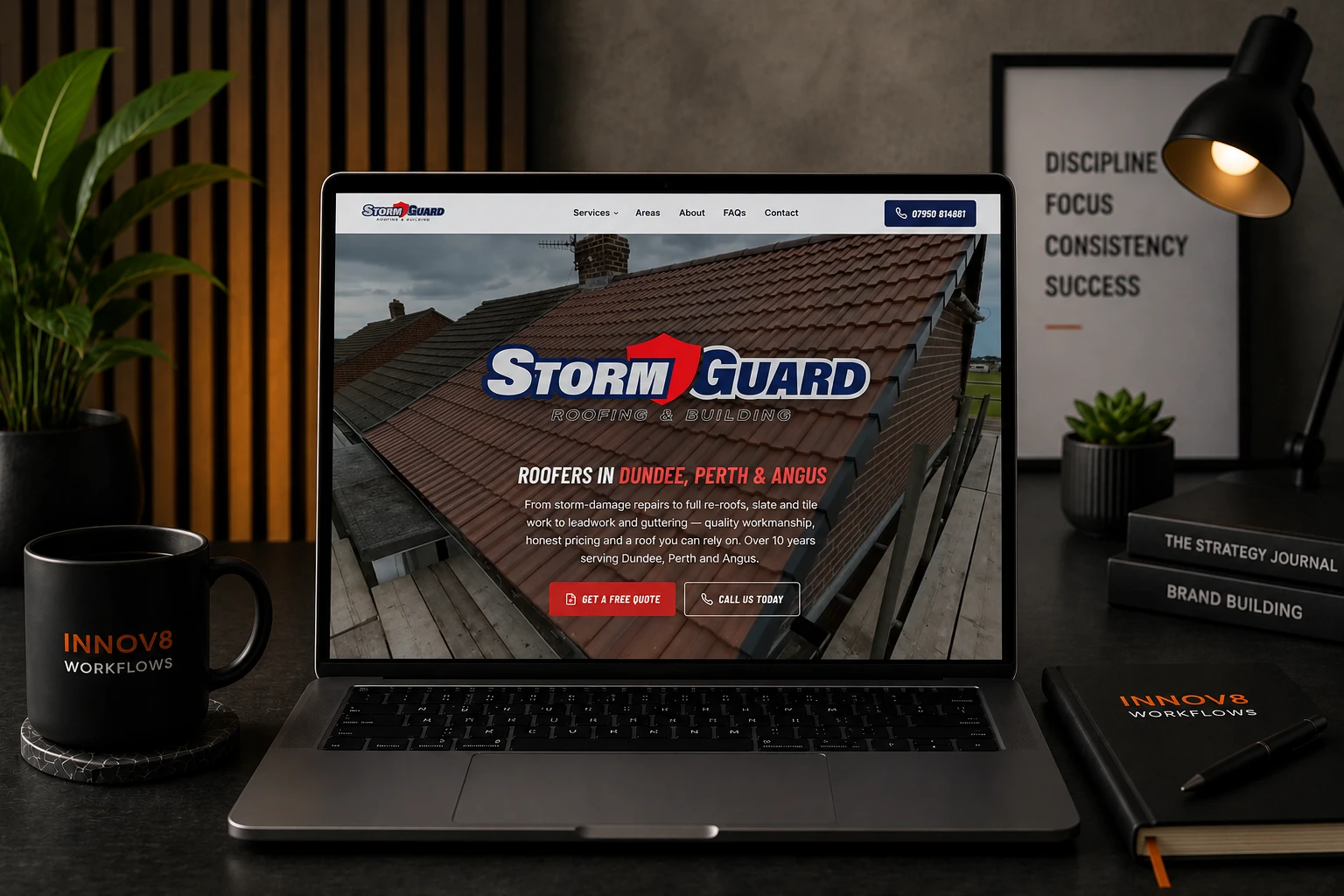 Storm Guard Roofing & Building — Dundee & Angus roofing website